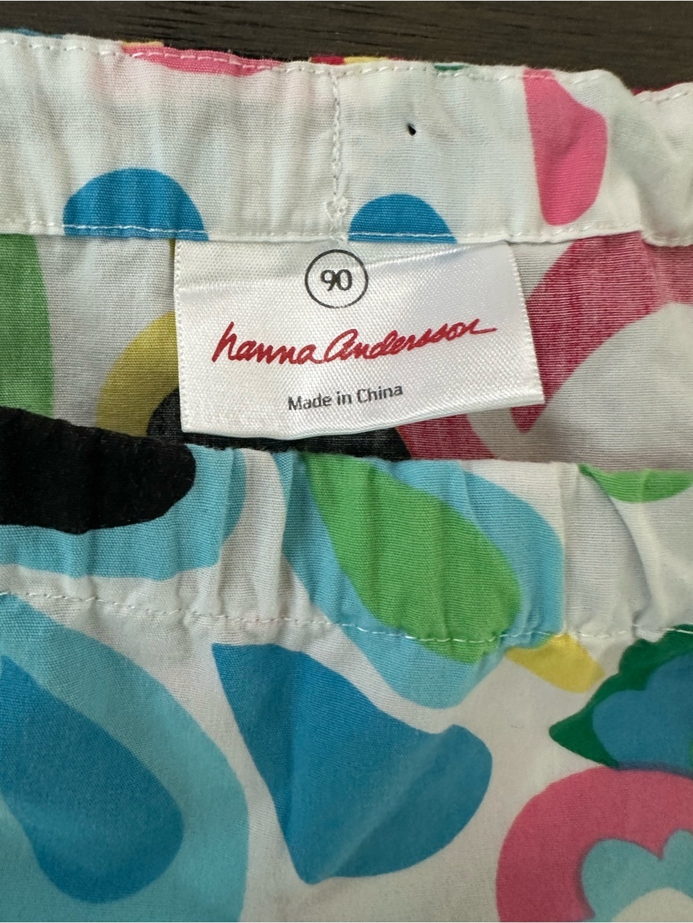 Hanna Andersson retro Floral Tie-Shoulder cotton Sundress girls size 3T - Picture 2 of 4